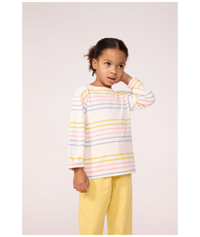 Petit Bateau - Marinière enfant en coton à rayures