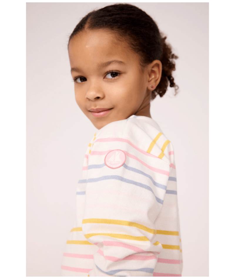 Petit Bateau - Marinière enfant en coton à rayures