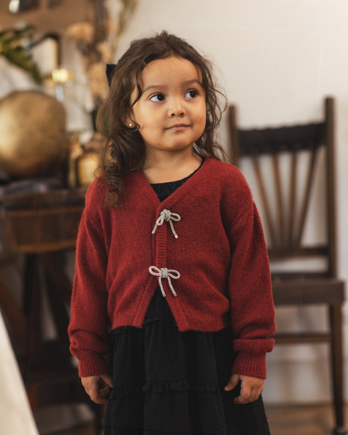 Nora Lee - Bow Cardigan