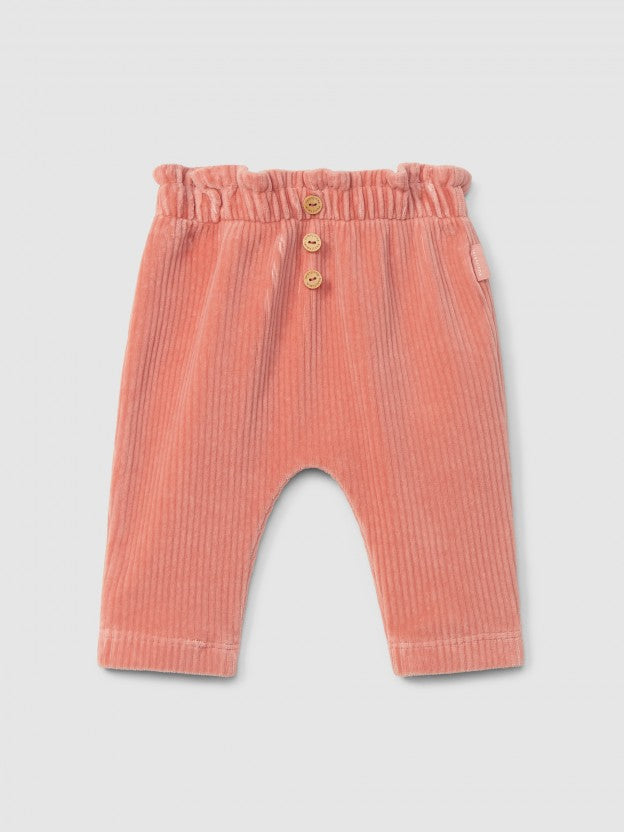 Laranjinha - Pantalon Velours Côtelé