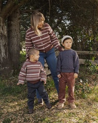 Rylee + Cru - Pull Aspen rayé multicolore