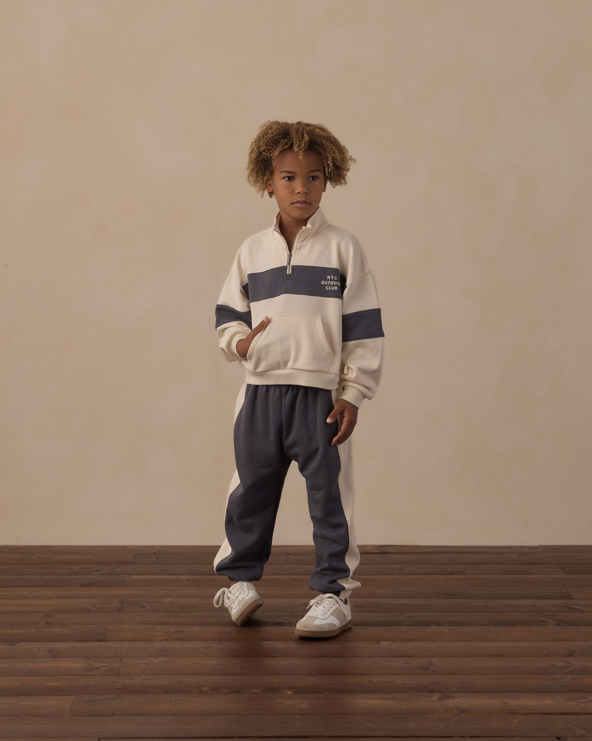 Rylee + Cru - Pull Outdoor à rayures