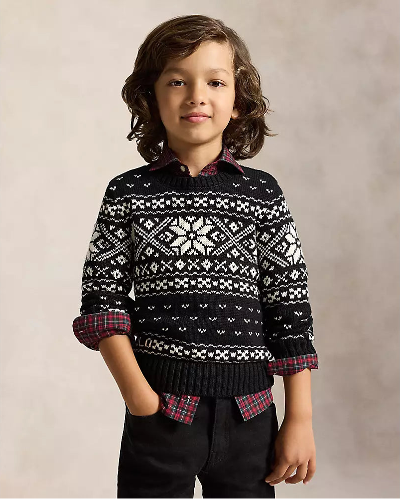 Polo Ralph Lauren - Snowflake Cotton Sweater