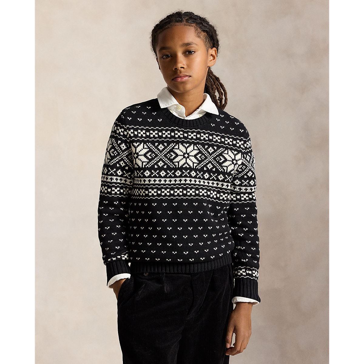 Polo Ralph Lauren - Snowflake Cotton Sweater
