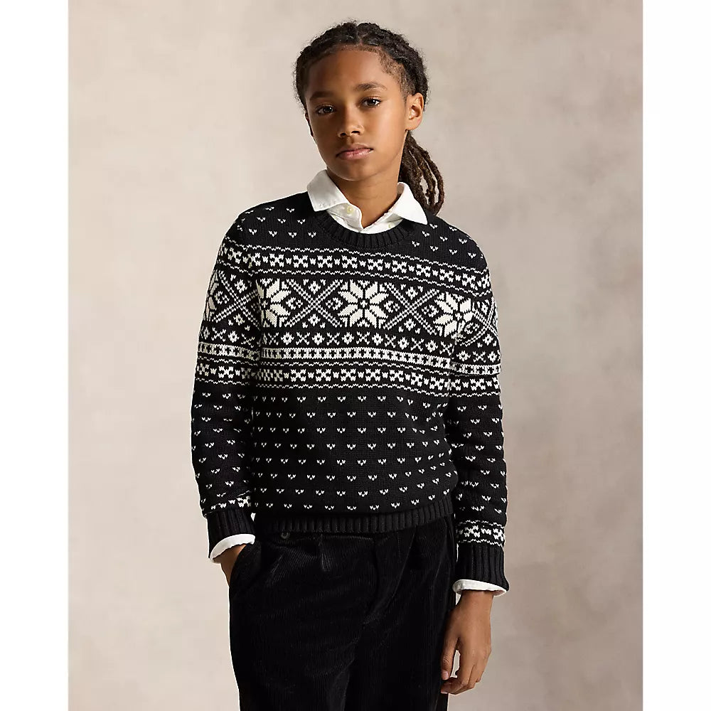 Polo Ralph Lauren - Snowflake Cotton Sweater
