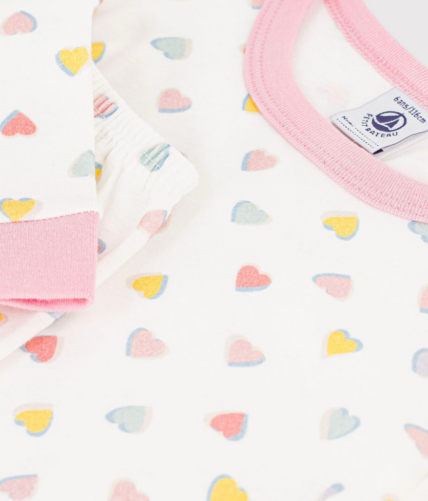 Petit Bateau - Pyjama très ajusté enfant en coton imprimé