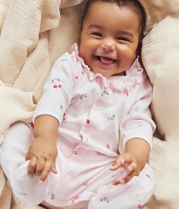 Petit Bateau - Pyjama Dors Bien Fleur