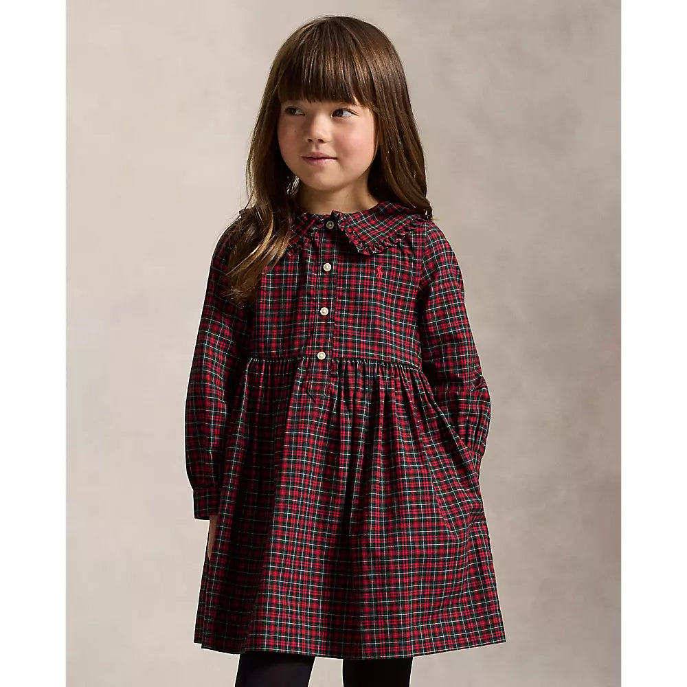Polo Ralph Lauren - Plaid Cotton Poplin Shirtdress