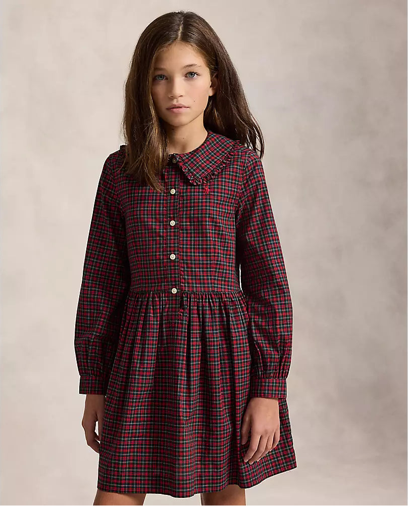 Polo Ralph Lauren - Plaid Cotton Poplin Shirtdress