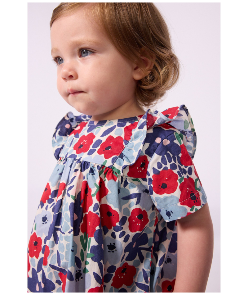 Petit Bateau - Robe + Bloomer (Bébé)