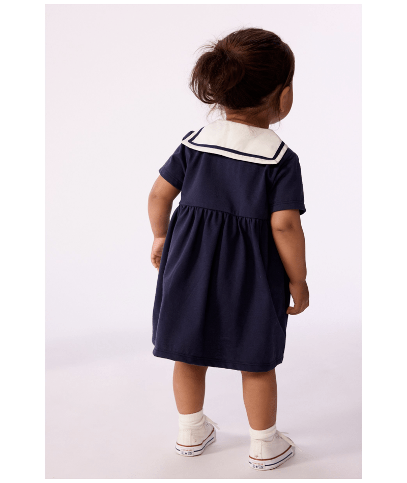 Petit Bateau - Robe avec col (Bébé)