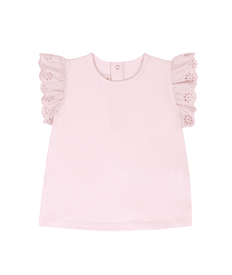 Petit Bateau - Ruffled T-Shirt (Baby)