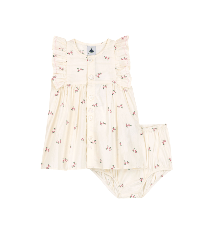 Petit Bateau - Robe + Bloomer (Bébé)