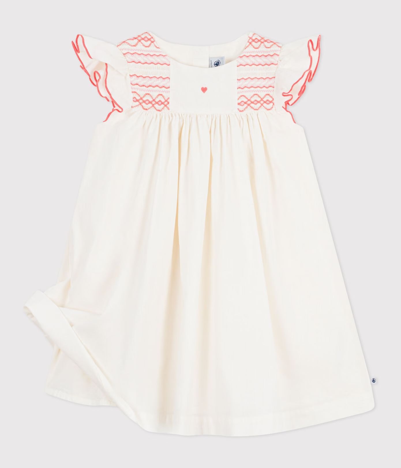 Petit Bateau - Robe manches courtes