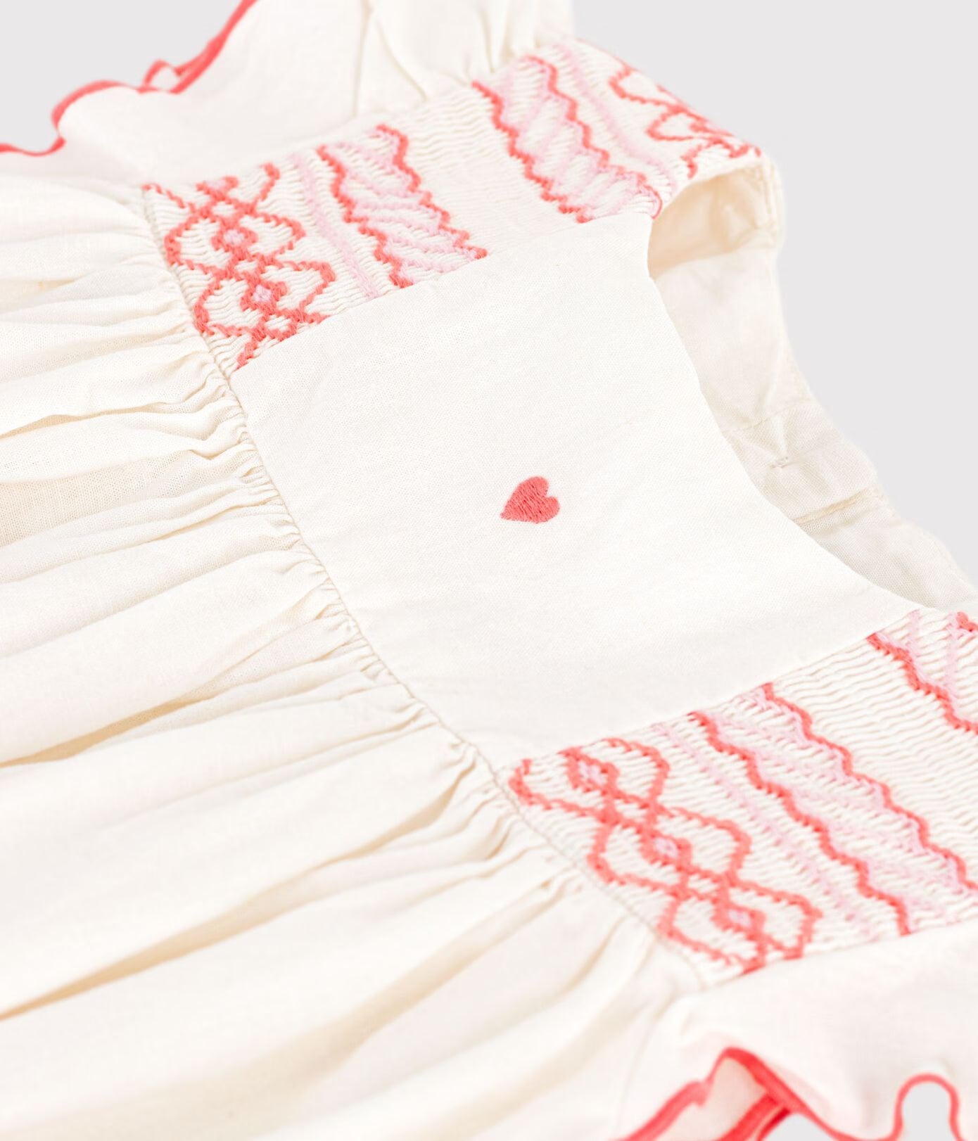 Petit Bateau - Robe manches courtes