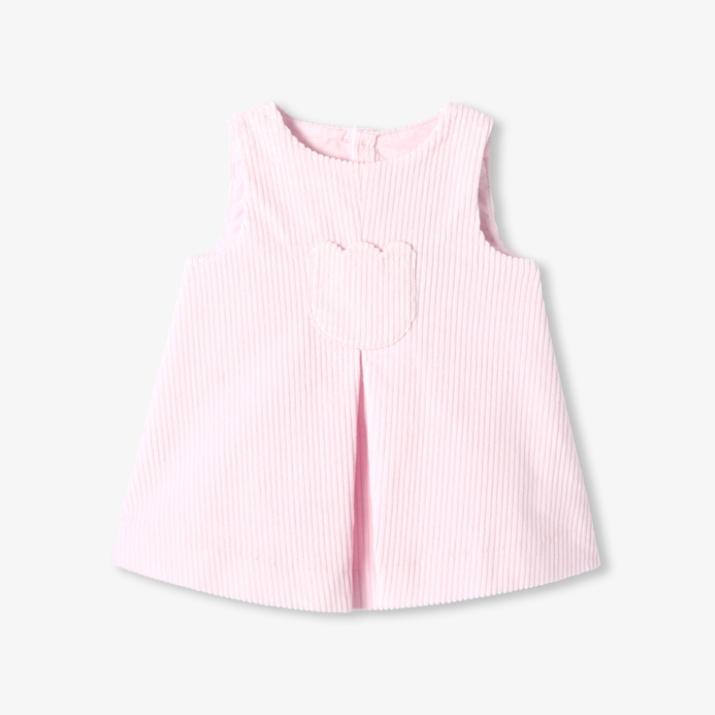 Jacadi - Baby girl corduroy pinafore dress Admirable