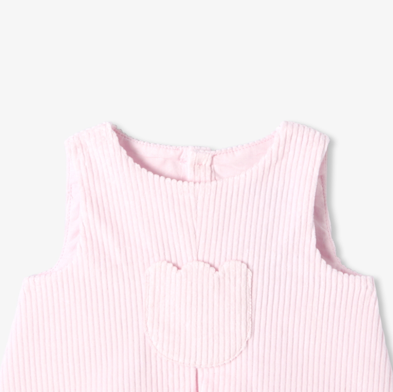Jacadi - Baby girl corduroy pinafore dress Admirable