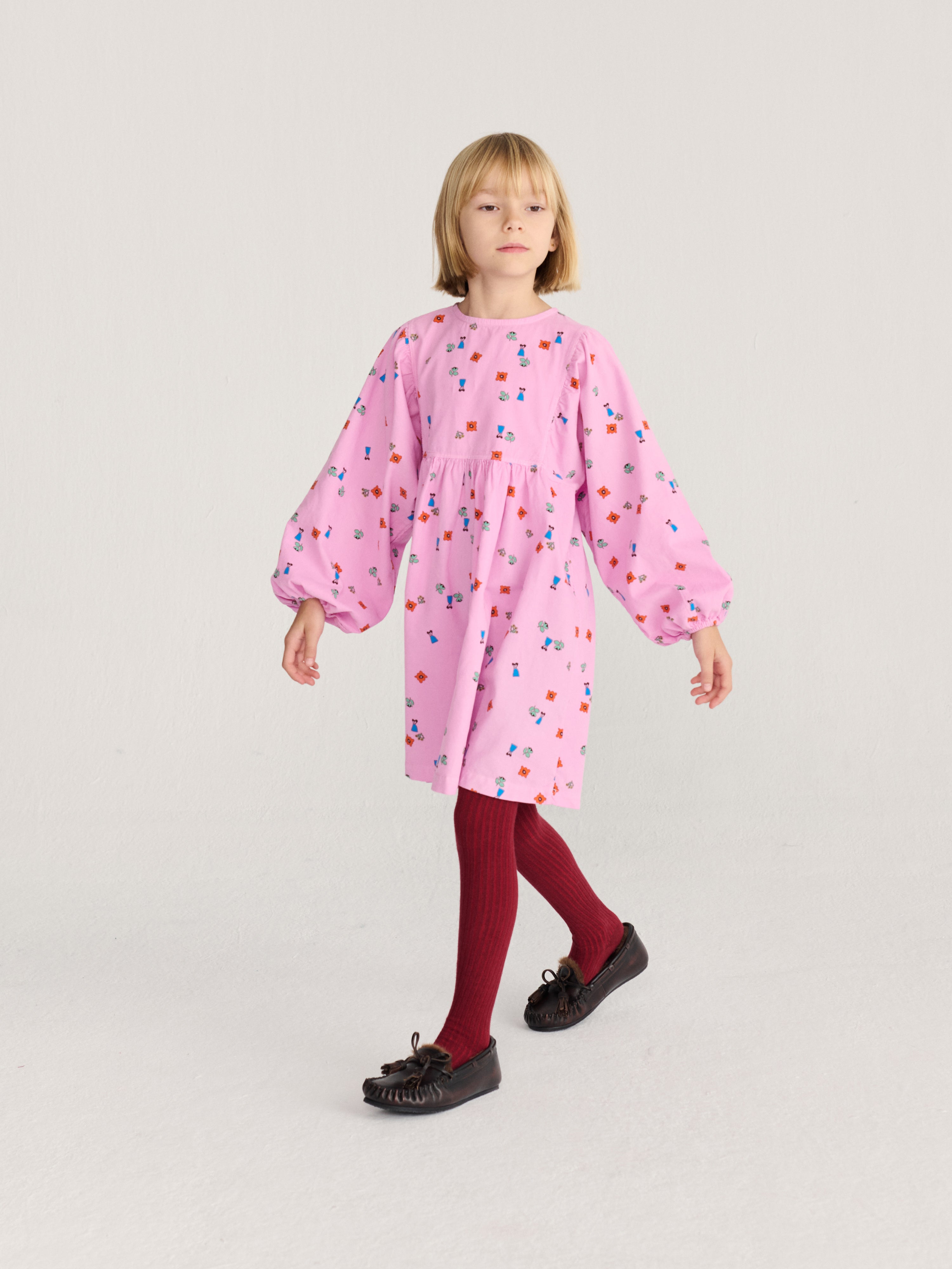 Bobo Choses - All-over floral woven dress