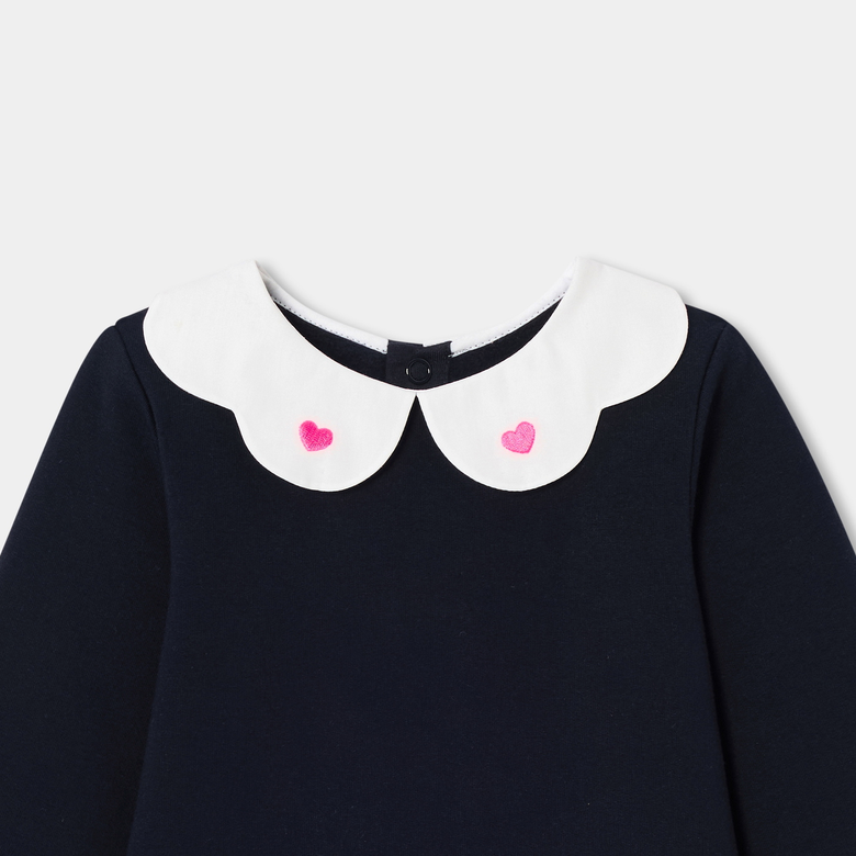 Jacadi - Baby girl fleece dress