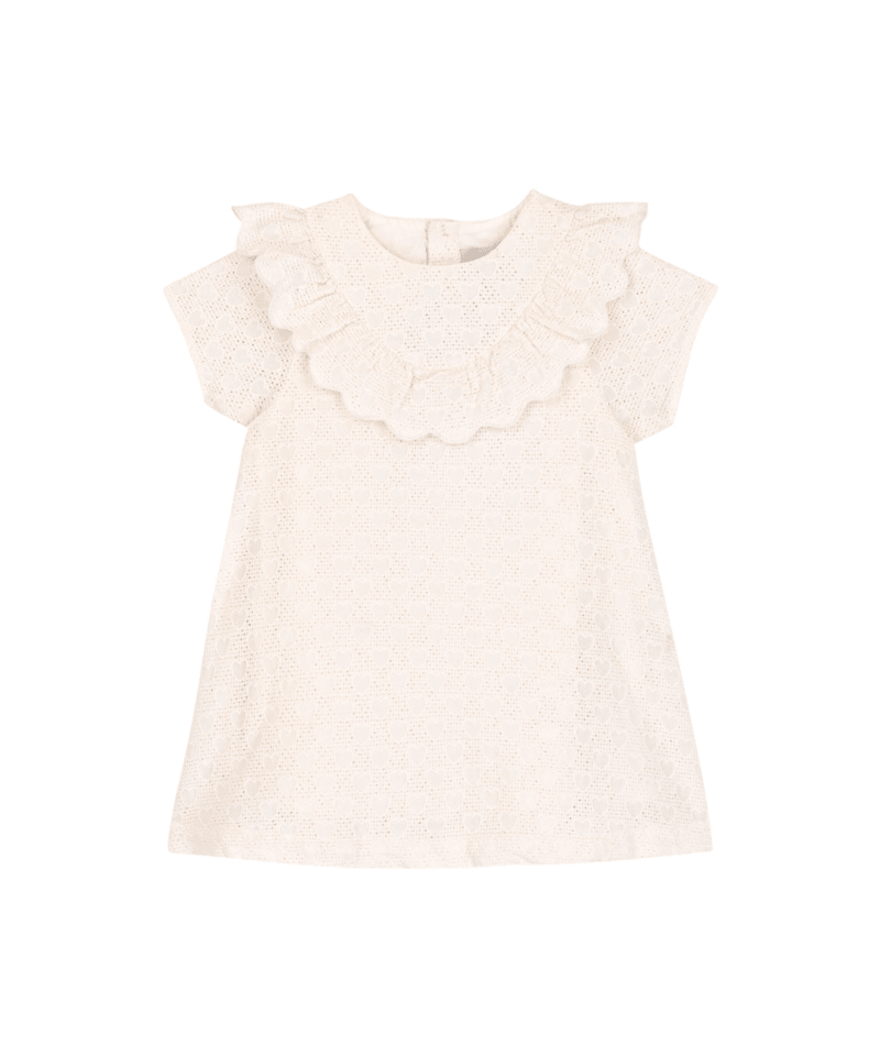 Petit Bateau - Short Sleeve Dress (Baby)