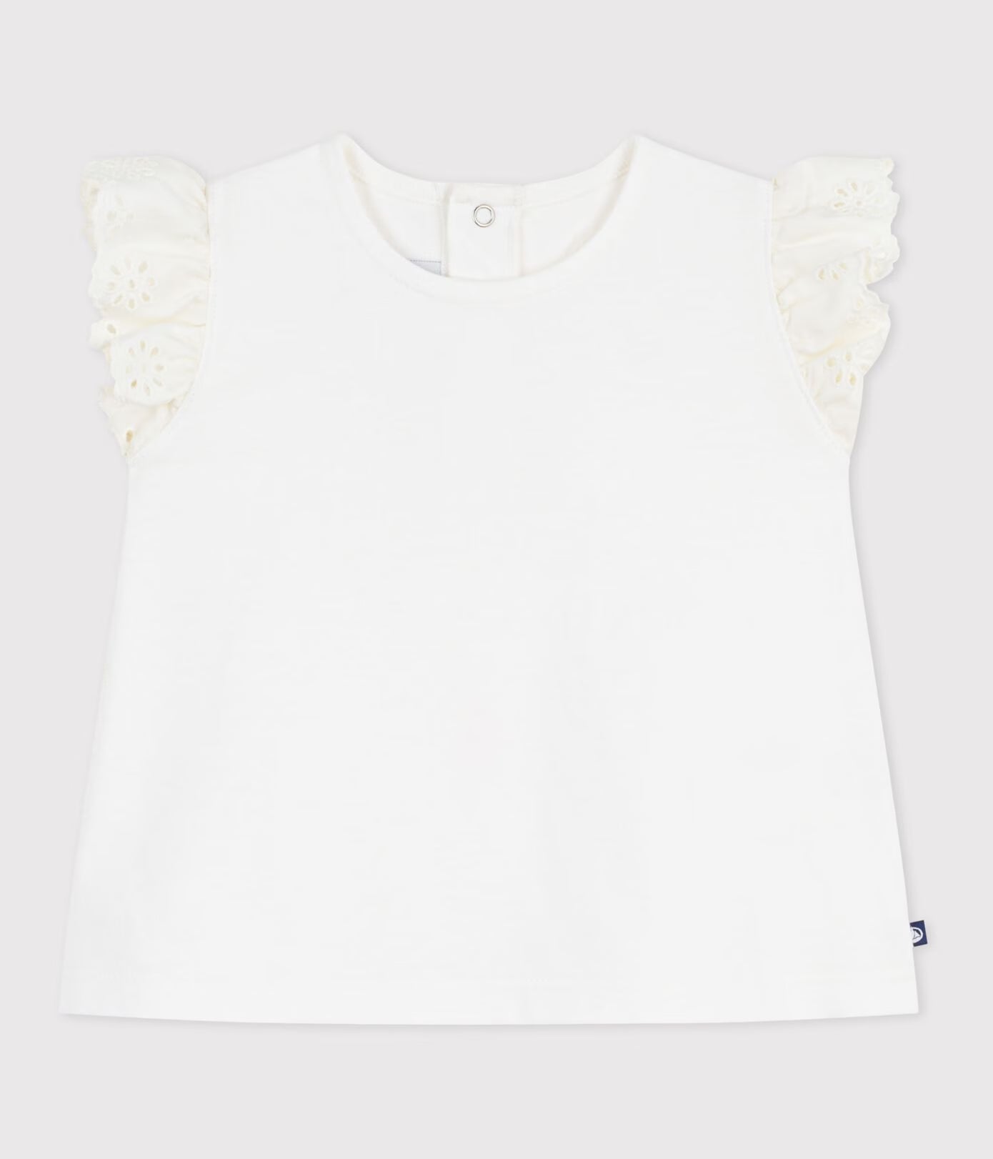 Petit Bateau - Ruffled T-Shirt (Baby)