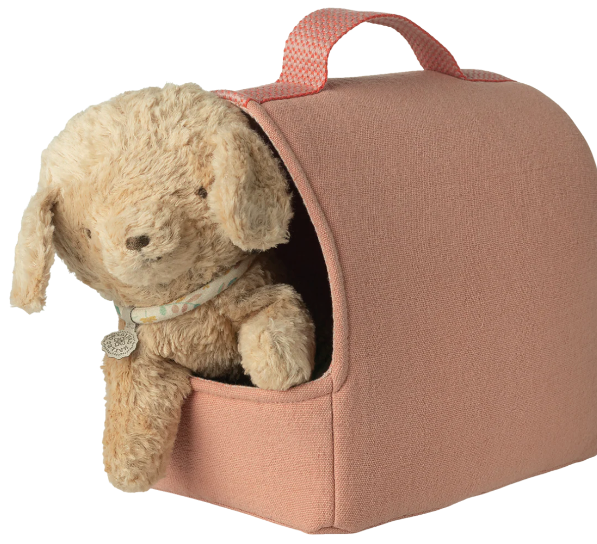 Maileg - Sac de transport pour animaux - Corail