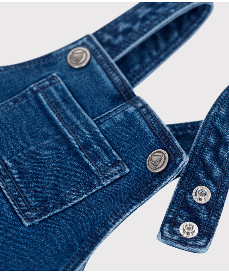 Petit Bateau - Denim Overalls (Baby)