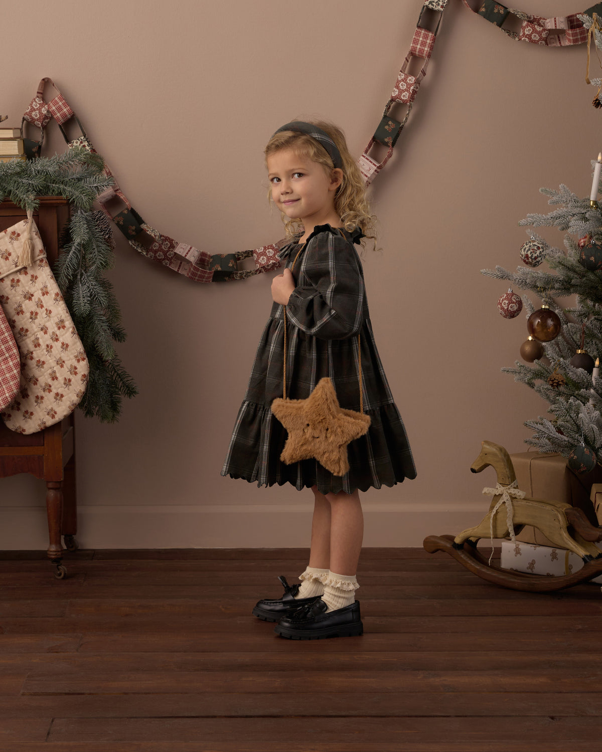 Rylee + Cru - Robe Fran carreaux