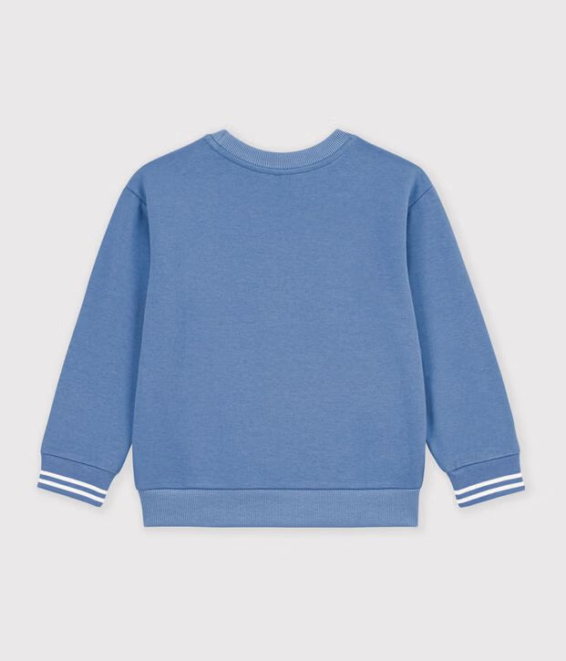 Petit Bateau - Sweatshirt enfant en coton uni
