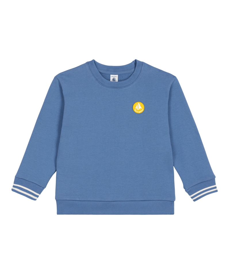 Petit Bateau - Sweatshirt enfant en coton uni
