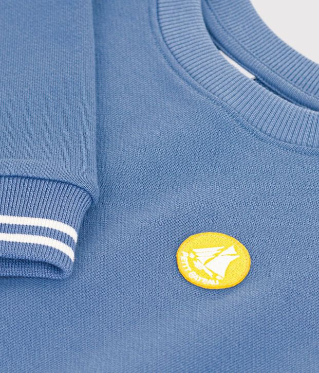 Petit Bateau - Sweatshirt enfant en coton uni