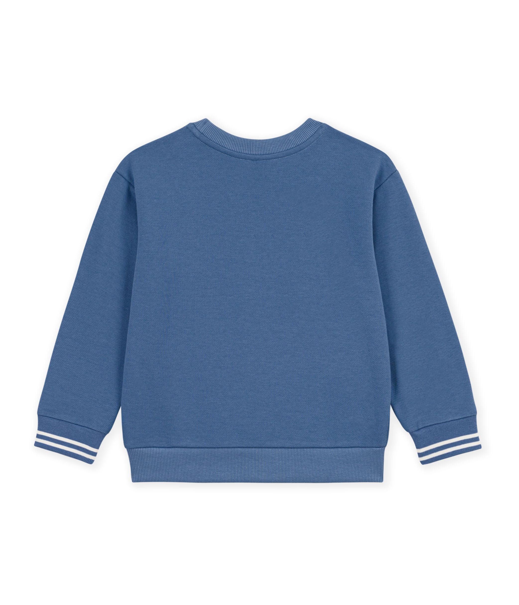 Petit Bateau - Sweatshirt enfant en coton uni