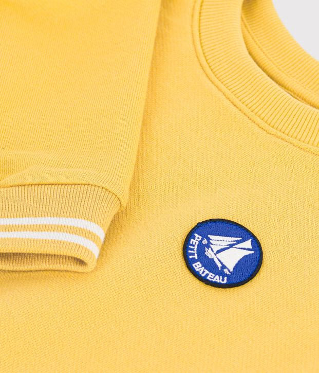 Petit Bateau - Sweatshirt enfant en coton uni