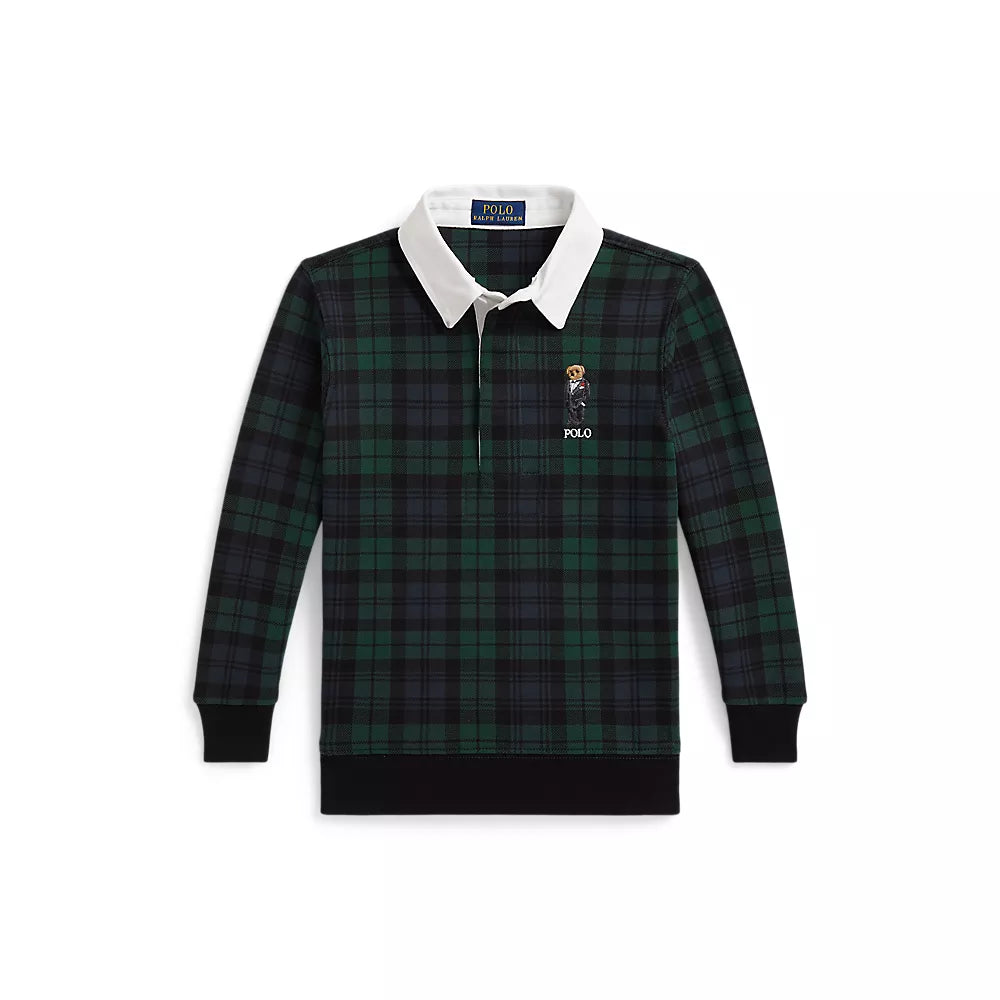 Polo Ralph Lauren - Polo Bear Plaid Rugby Shirt