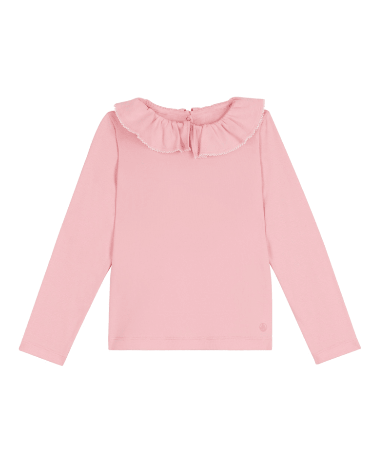Petit Bateau - Tee-shirt enfant manches longues en coton