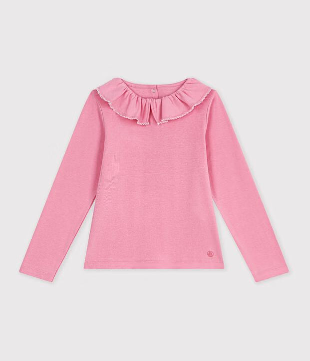 Petit Bateau - Tee-shirt enfant manches longues en coton