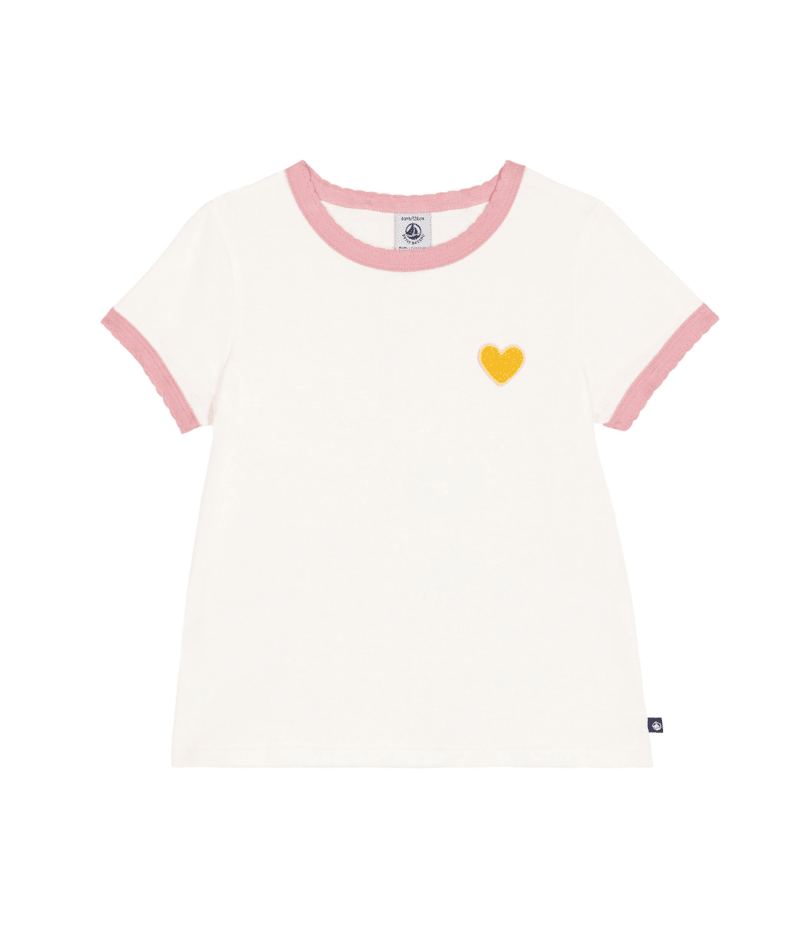 Petit Bateau - Tee-shirt enfant manches courtes en coton