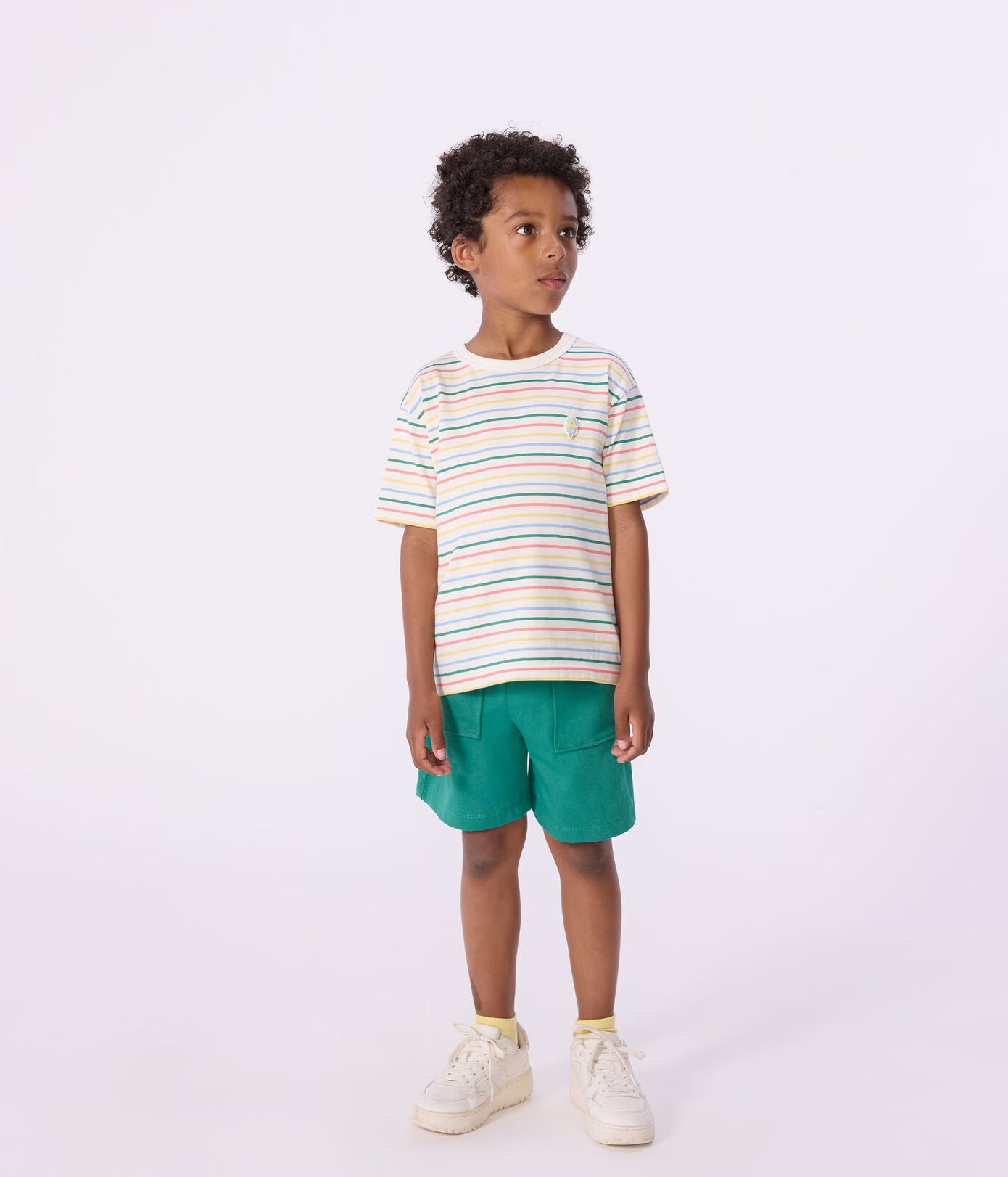 Petit Bateau - Tee-shirt enfant manches courtes en coton