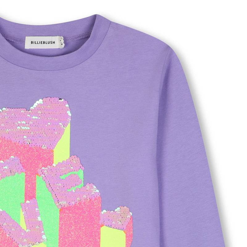Billieblush - T-Shirt  imprimé "Love" Sequins