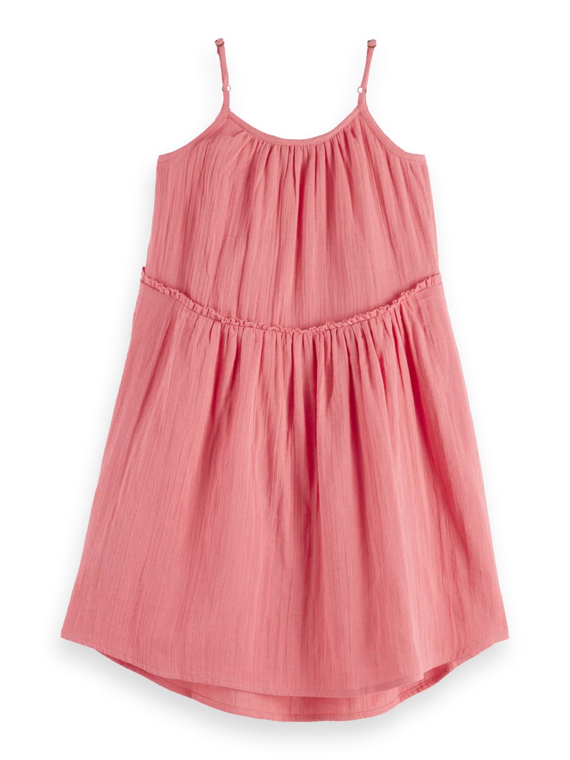 Scotch &amp; Soda - Crinkled Cotton A-Line Dress