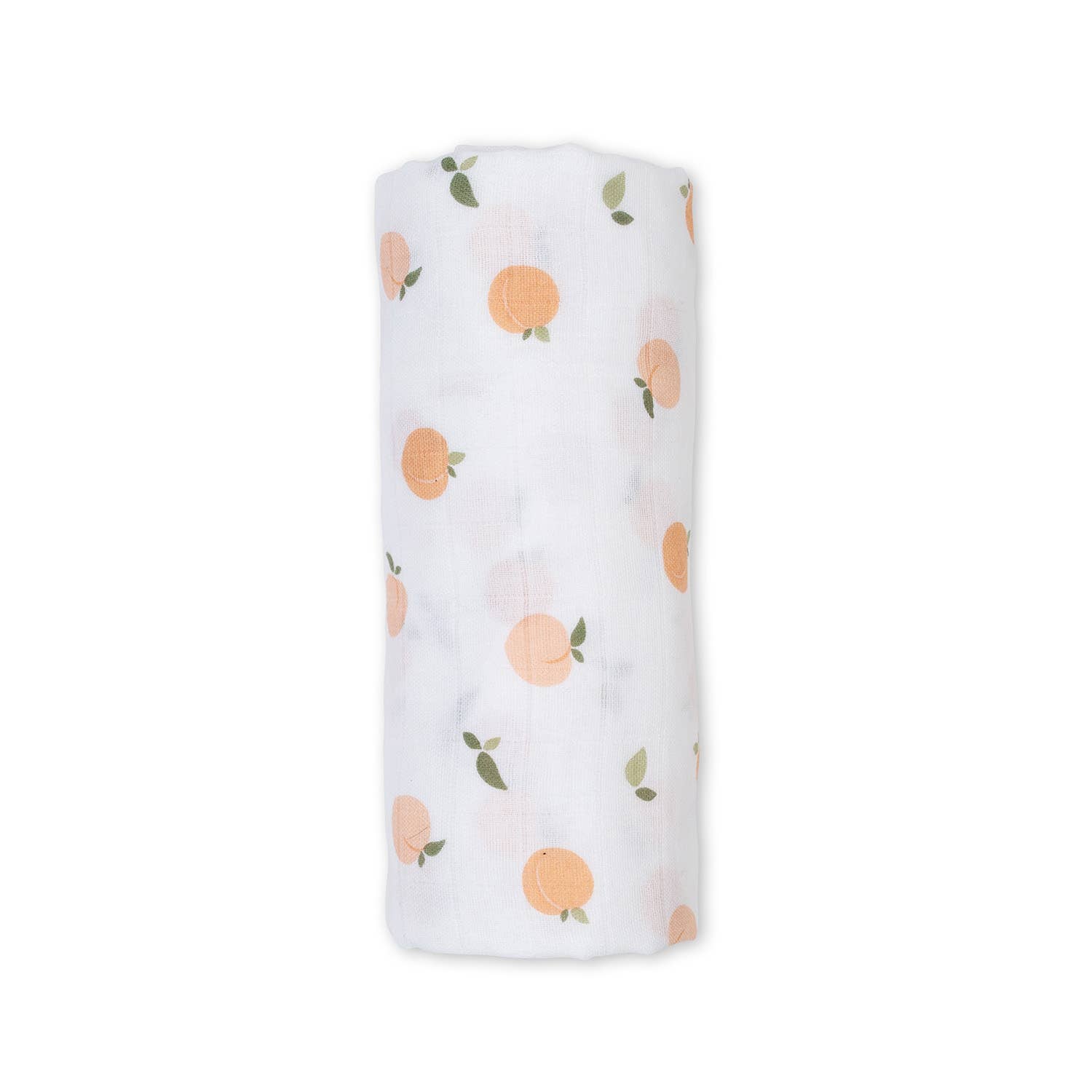 Lulujo - Couverture d'emmaillotage en coton mousseline - Pêches