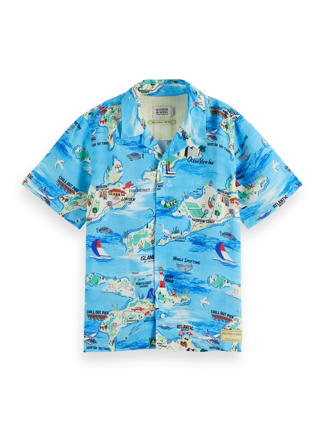 Scotch & Soda - Chemise imprimée Hampton