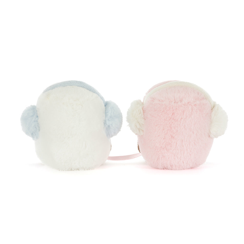 Jellycat - Amuseables Pink and White Marshmallow Toastie 