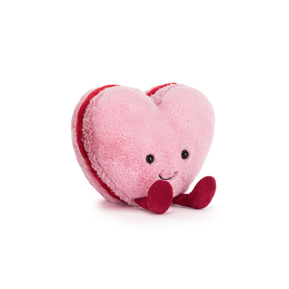 Jellycat - Macaron Colette Coeur Rose Amuseable