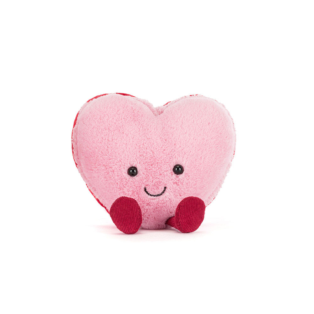 Jellycat - Macaron Colette Coeur Rose Amuseable