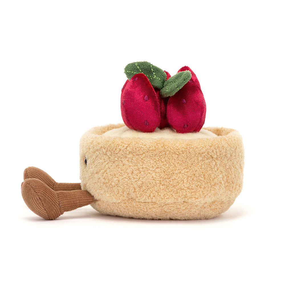 Jellycat - Fleurette Amuseable Strawberry Tart