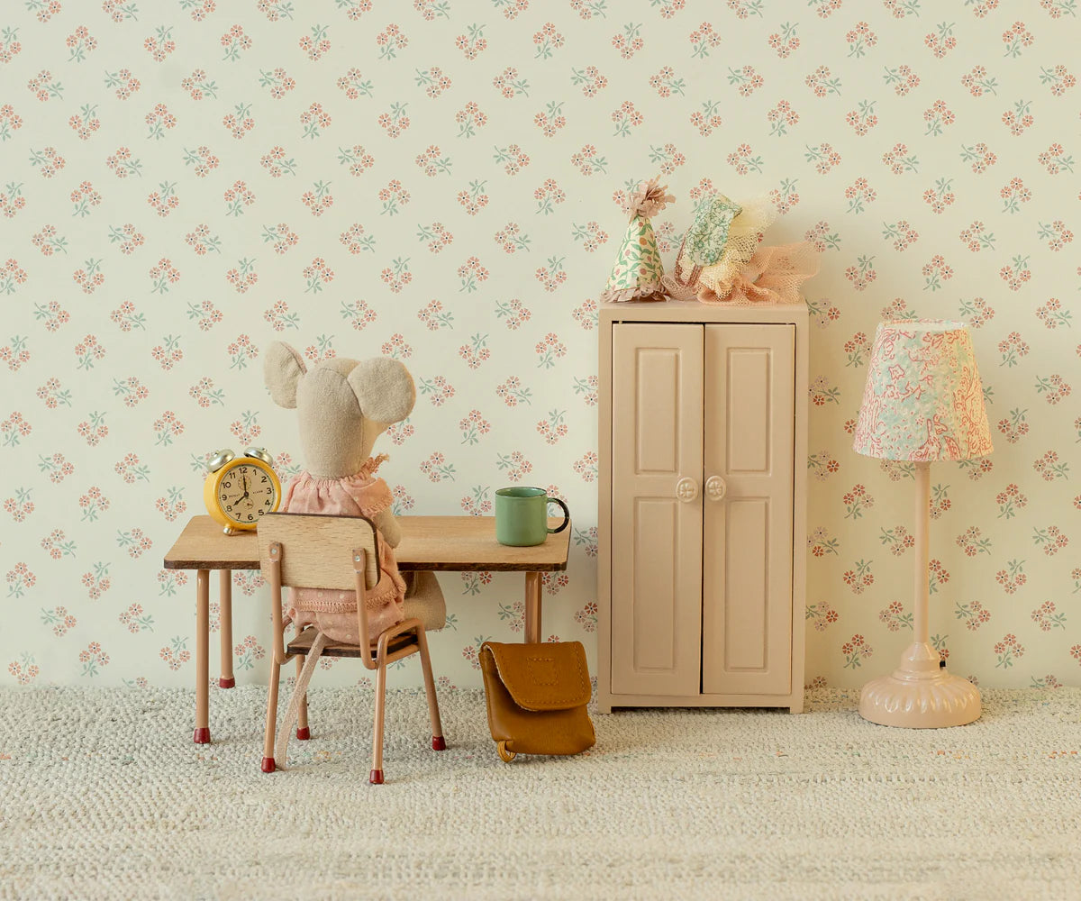 Maileg - Armoire, Souris - Rose léger