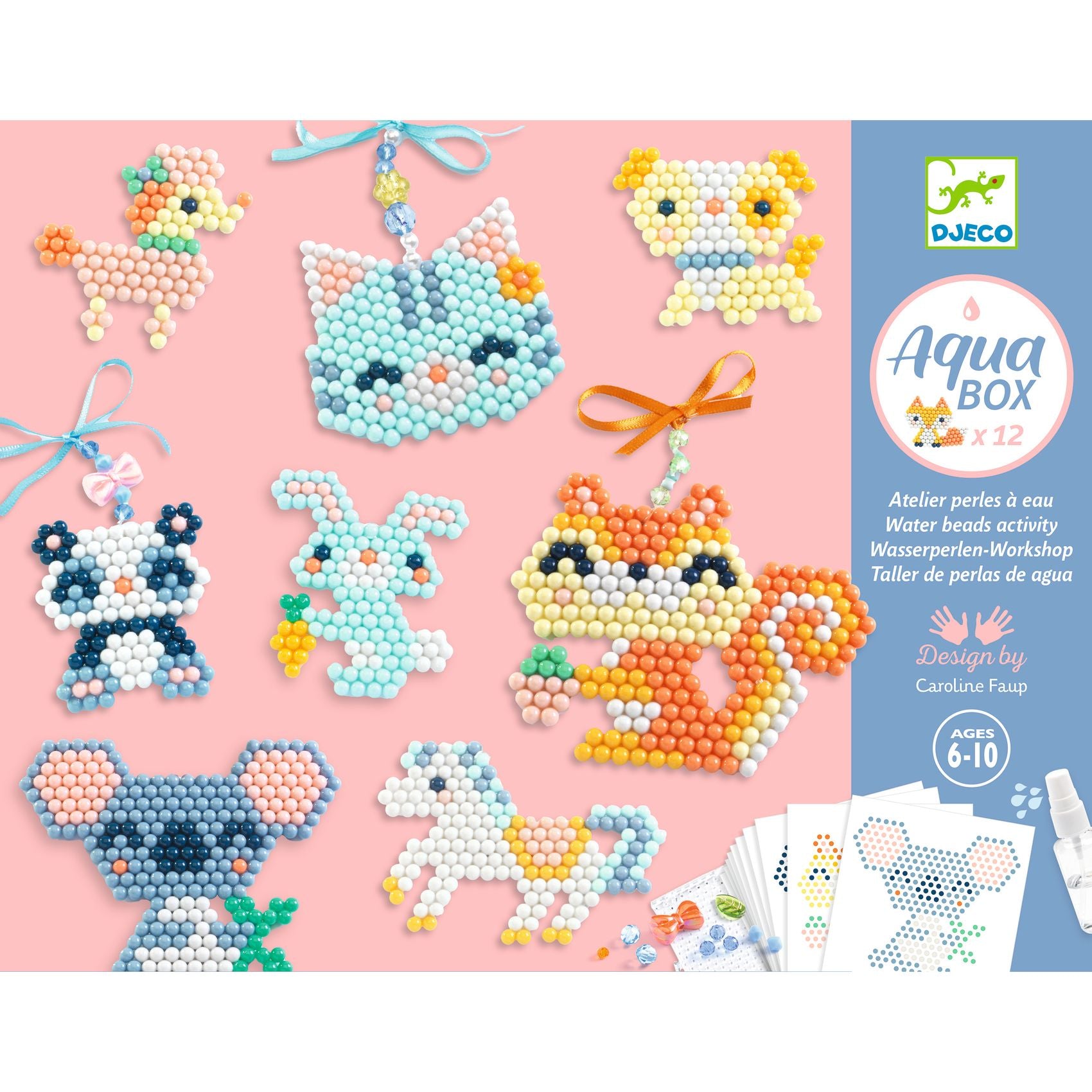 Djeco - Atelier : Aqua box - Fourrures