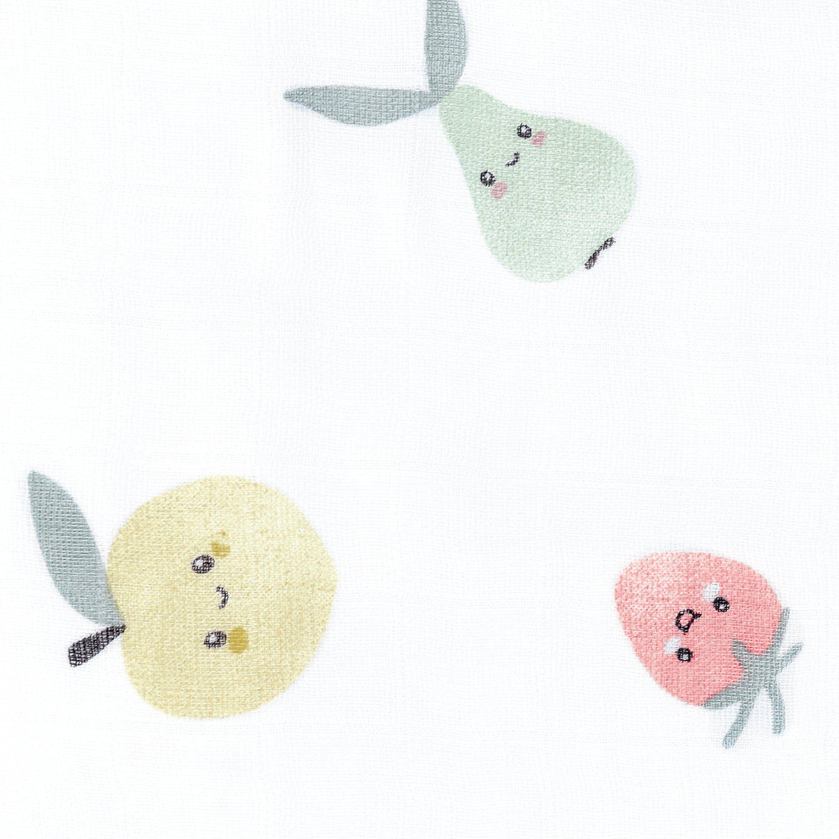 Perlimpinpin - Lange en mousseline de coton - Fruits