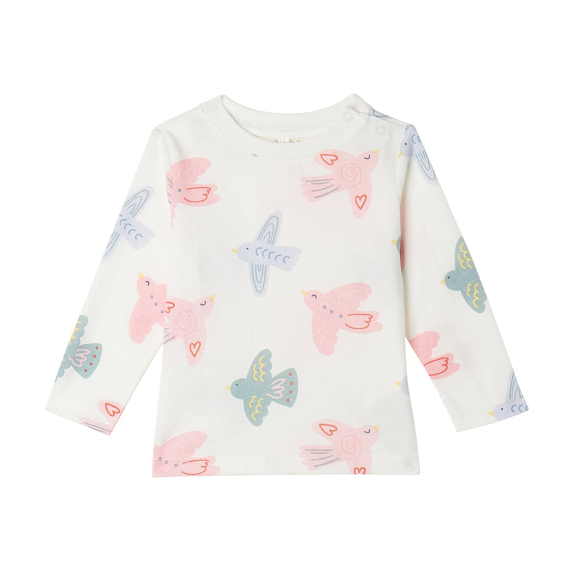 【セール】STELLA McCartney 可愛いスワン柄　シルクシャツ セール】STELLA McCartney 可愛いスワン柄シルクシャツ